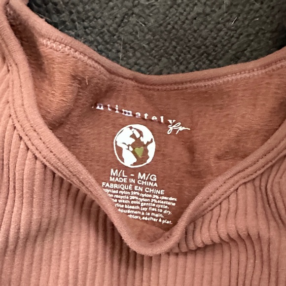 Free People | XTZ Ribbed Baby Tee Java - Picture 3 of 8